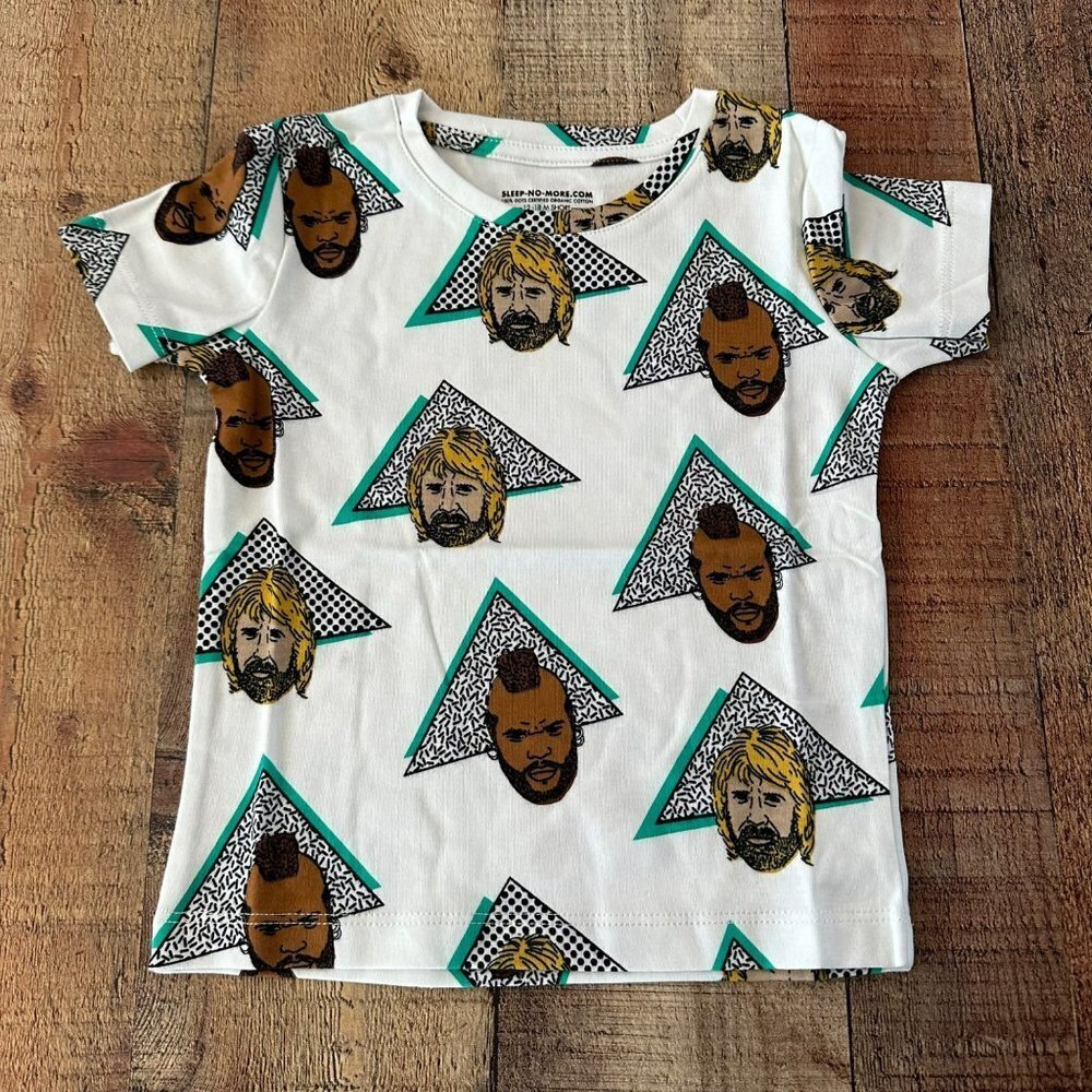 Sleep no more unisex gender neutral funny shirt dude, I like you -12/18M